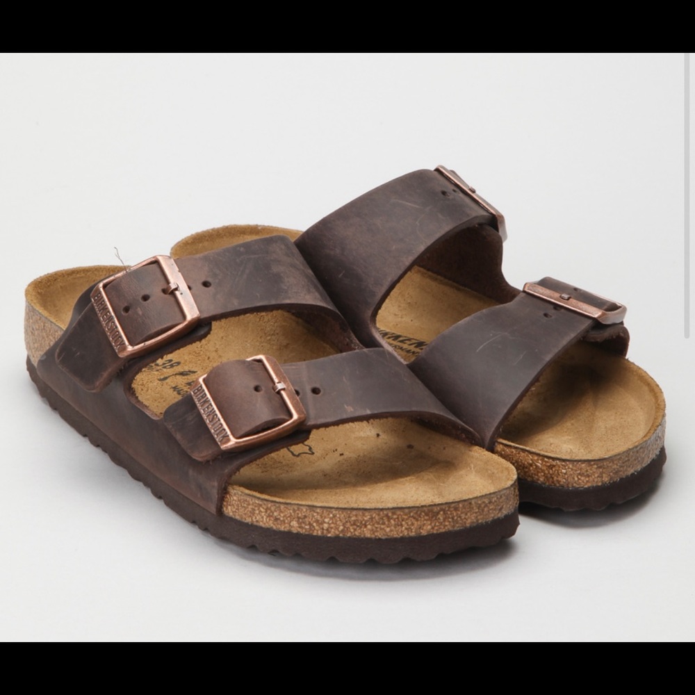 Birkenstock Habana Arizona Brown Sandal - sz 36, US 5 to 5.5 Narrow